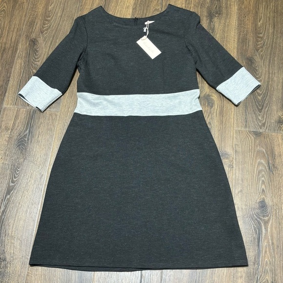 Hutch Dress NWT LARGE DARK AND LIGHT GREY combo - Picture 2 of 9